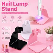 1 buah Dudukan Lampu Kuku LED UV Tahan Lama, Alat Desain Manikur Fototerapi, Dudukan Lampu Kuku Genggam untuk Salon Kuku DIY - MultiWarna - View 2