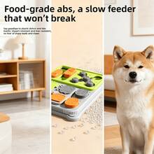 Battery‑Free Smart Dog Slow Feeder Toy, Mental Stimulation Puzzle Game, Healthy Eating Design, Indoor‑Outdoor Use, Premium Christmas Gift For All‑Breed Dogs - Multicolor - View 7