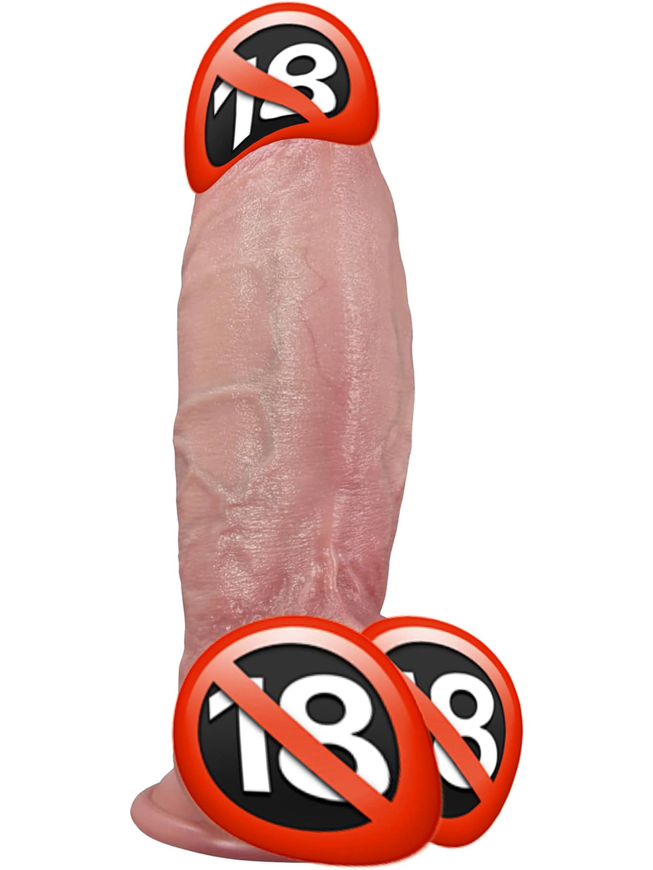 7-Inch Girth Extra Thick Dildo, Dual-Density Silicone, Strong Suction Cup, G-Spot Realistic Anal Sex Toy For Men And Women - one-size - View 1