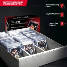Vorinclex 200PCS Card Saver Semi Rigid Card Holder For PTCG/ Graded Card Submittions/ Trading Card. Protector Fit For Standard Baseball Cards Toploaders - Multicolor - View 7