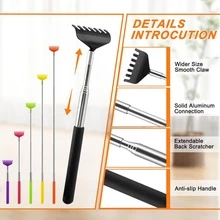 5pcs Retractable Pointer Sticks For Classroom, Retractable Pointer Sticks For Teachers, Retractable Finger Pointers, Retractable Reading Supplies Birthday Gift - Rake - View 11