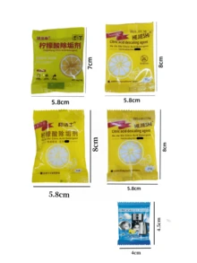 1件/5件 檸檬酸除垢劑（10g、20g）家用電水壺除水垢與茶垢劑，頑垢去除劑，深層清潔水垢、茶垢與污漬，適用於水壺、咖啡機、水龍頭及其他家用物品 - 彩色 - 查看 7