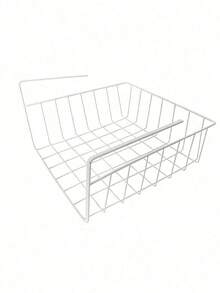 1pc Under Cabinet Storage Rack, Metal Basket, Hanging Storage Basket, Space Saving Additional Storage Rack And Slip-On Storage Basket Organizer For Kitchen Counter Restaurant Use - Multicolor - View 11