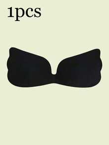 1/2pcs Invisible Women's Bra - Self-Adhesive Transparent Straps, Tank Top Style Design, Smooth Invisible Lift, Suitable For Sleeveless Clothing, Elegant Strapless Bra, Self-Adhesive Cups - Multicolor - View 12