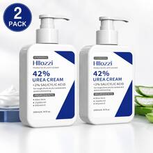 Hllozzi 42% Urea Cream + 2% Salicylic Acid, Suitable For Rough, Thick, Dry, Cracked Skin. Light Beige. Contains Plant-Derived Squalane, Exfoliates And Moisturizes, Provides All-Day Hydration And Protection. Specifically Designed For Feet, Knees And Elbows. - Urea Cream - View 10