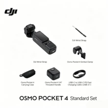 dji Pocket 4 Essential Bundle 口袋 Vlog 相機 1 吋 CMOS 4K/240fps 3 軸防震補償 2 倍無損變焦 動態範圍 內建儲存手柄 輕巧數位相機（全新僅啟動） - 查看 14
