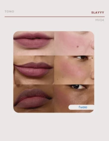 FWEE Lip & Cheek Blurry Pudding Pot Slayyy Maquillaje para Labios y Mejillas 5 g - Rosa - Ver 5