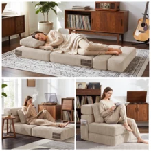 Futon - Cammello - Visualizzare 5