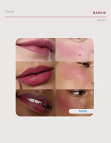 FWEE LIP&CHEEK BLURRY PUDDING POT BADDIE - Lilac Dream - Ver 5