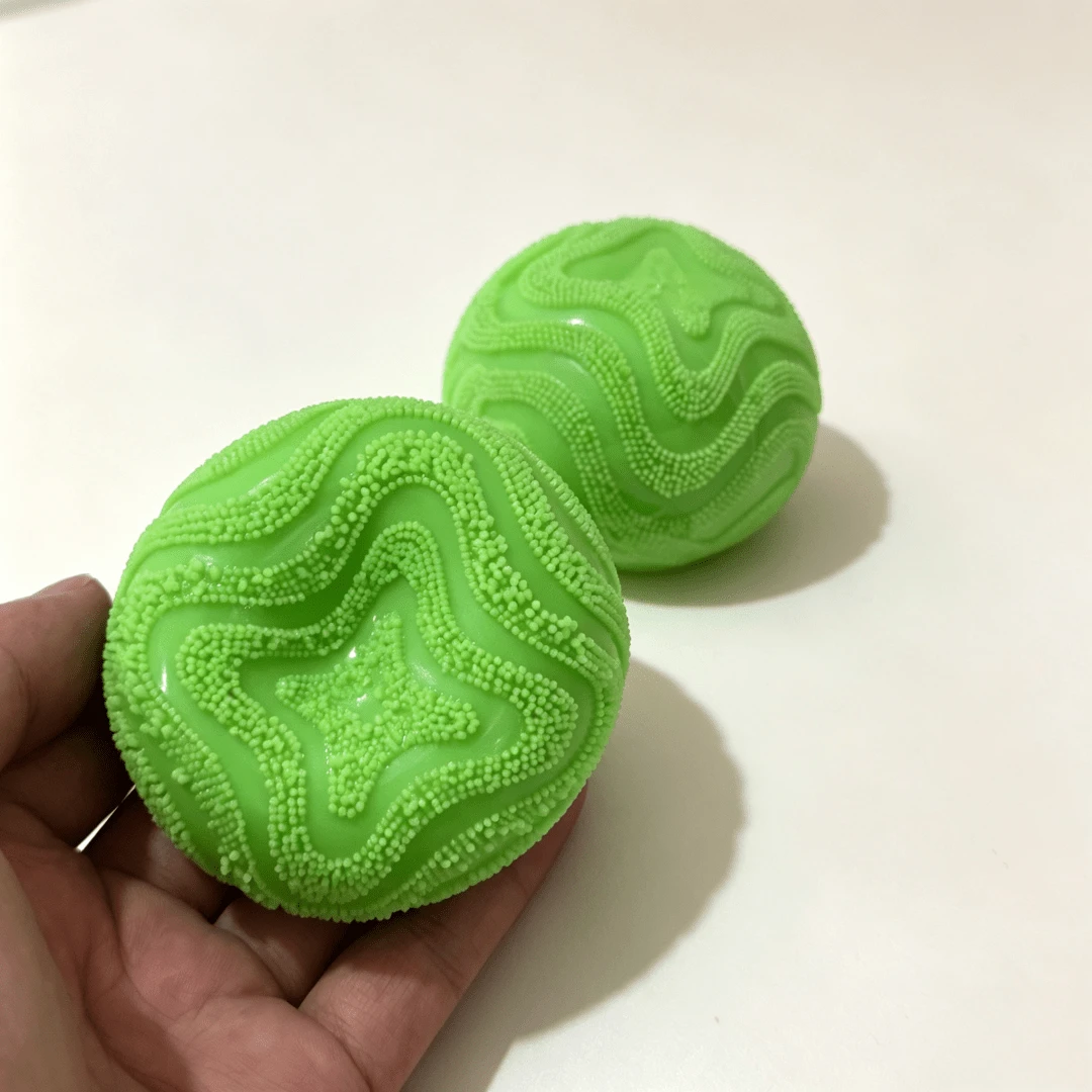 Tachimi 1pc Burr Squeeze Toy, Squishy Crunchy Daily Play Supplies, Slow Rising Squishies, Fidget Toys Kids Toys, Packed In Bag For Collection Shipped Randomly - Multicolor - View 1