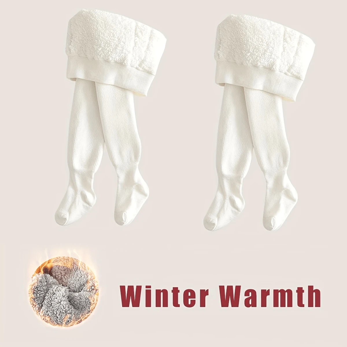 Baby & Kids Tights - White - View 1
