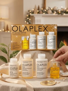 Olaplex 良好修复礼品 4 件套护发产品（7 号油 30ml+3 号护发素 50ml+无洗发水 100ml+5 号护发素 100ml）1oz/30ml+1.7oz/50ml*2+3.3oz/100ml - 1盎司/30毫升+1.7盎司/50毫升*2+3.3盎司/100毫升 - 查看 3