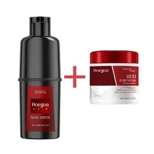 Hoegoa Hair Care Sets - Red Hair Dye Shampoo+Color Hair Mask - View 2