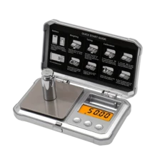 1pc Mini Electronic Scale, Gold Scale, Jewelry Scale, Powder Scale, Coffee Scale, Dual-Use Gold/Silver Spray Gun, Suitable For Daily Measurement Of Precious Metals, Jewelry, Small Jewelry Items, Batteries Not Included - Multicolor - View 17