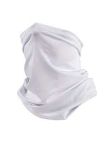 1pc Or 2pcs Or 3pcs Unisex Solid Color Breathable Sun Protection Face Mask Neck Gaiter, Suitable For Daily Walking, Cycling, Running, Fishing, Hiking, Leisure And Vacation - Multicolor - View 3