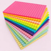Colorful Large Wired Sticky Note Set, 24 Pads 12 Colors, 1080 Sheets, 15*10cm Lined Self-Adhesive Sticky Notes, Suitable For Students, Teachers, Home And Office Supplies - one-size - View 12