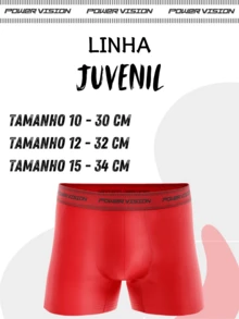 Combo 10 Cuecas Juvenil Boxer Menino Forro 100% Algodão | SHEIN Brasil