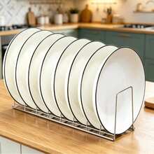 Retractable Pot Rack Kitchen Storage Rack Cabinet Built-In Pot Rack Under Sink Pot Rack Adjustable Pot And Pan Storage Rack - White - View 9