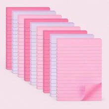 Colorful Large Wired Sticky Note Set, 24 Pads 12 Colors, 1080 Sheets, 15*10cm Lined Self-Adhesive Sticky Notes, Suitable For Students, Teachers, Home And Office Supplies - one-size - View 11