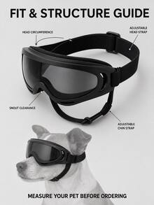 New Pet Goggles, Dog Windproof Sunglasses, Dog Protective Glasses For Teddy, French Bulldog, Corgi - Multicolor - View 5