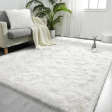 1pc Round Plush Soft Fluffy Carpet - Modern Minimalist Polyester Indoor Rug, Woven Carpet Suitable For Living Room, Bedroom, Game Room, Dorm, Sofa, Teen Room Decor, Study & Entertainment Area, Easy To Clean, Creates Cozy Ambiance - Coffee Brown - View 14