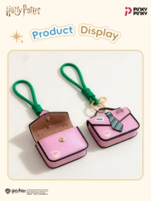 Harry Potter Girl's Mini Pouch For Keys And Earphones, Key Case Retro Bag Charm For Christmas Halloween Birthday Party Gift - Multicolor - View 10