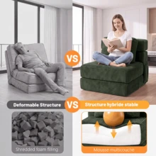 Futon - Verde Scuro - Visualizzare 6