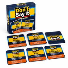 Don't Say It Forbidden Word Guessing Card Game, Interactive Tabletop Game For Friends Gathering, Family Party Game Night, Multiplayer Challenge Puzzle Card Game, Adult Social Entertainment Game - Multicolor - View 8