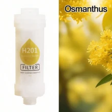 1PC Fragrance Shower Water Filter, Replaceable Aroma Cartridge Showerhead Filter, Vitamin C Scented Bathing Filter For Bathroom, Easy Install Shower Filter Accessory, Lavender/Rose/Lemon/Jasmine/Cherry Blossom - Shower Head Filter - View 11