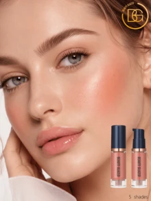 beauty glazed Velvet Texture Lightweight Natural Waterproof Long-Lasting Liquid Blush, Suitable For Cheeks, Eyes And Lips - #105 - View 2