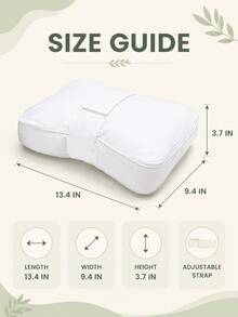 Side Sleeping Knee Pillow With Elastic Strap, Soft Leg Elevation Pillow, Spinal Alignment Sleep Support, Hotel & Home Neck And Foot Support Cushion, Lumbar Back Pillow - Multicolor - View 8