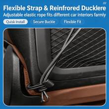 1pc Car Pet Barrier Net, Thickened Scratch-Resistant Rear Seat Divider, Mesh Protection To Prevent Pets From Climbing Forward, Avoid Driver Distraction, Universal Easy-To-Install Pet Divider, Durable Fence, Practical Car Travel Accessory, Suitable For Dogs And Cats Road Trips - one-size - View 6