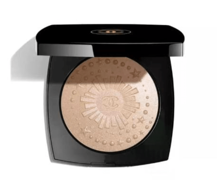 CHANEL Diamond Dust Highlighter 15g | Palet Highlighter Edisi Terbatas Natal, Kilauan Berlian Halus, Pencerahan Jelas & Berdimensi, Menyamarkan Pori-Pori dan Menyempurnakan Kulit, Perlengkapan Makeup Atmosferik, Hadiah Premium