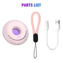 1pc Portable Hidden Camera Detector, Mini Camera Finder With 4 LED Beads And 3 Detection Modes, USB Rechargeable Camera Scanner, With Lanyard, Suitable For Hotel, Travel, Home And Office - Multicolor - View 9