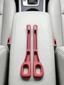 2/1pc Double Slot Car Seat Gap Storage Box, Prevents Items From Falling, Can Store Keys, Phone, Cards And Coins, Reduces Friction Noise, Multi-Functional Neutral Style, Suitable For Space Between Seat And Center Console Armrest - Multicolor - View 10