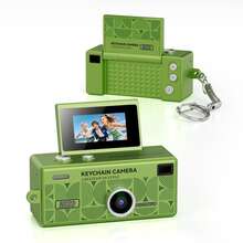 Kamera Mini dengan Layar Lipat Definisi Tinggi, Kamera dengan Kartu SD 32GB, Perekaman HD 1080p, Layar Lipat 0,97 Inci, Perekaman Suara, Pencahayaan Tambahan, 21 Filter, Desain yang Dapat Dipakai. Hadiah Paling Cocok untuk Diberikan Sebagai Kado. - View 11