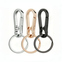 10pcs Alloy Keychains, Key Rings, Key Fobs, Key Holders, Clips, Storage Boxes, Suitable For Home Keys, Car Keys, Key Finders, Unisex, Car Accessories, Bag Charms, Campus Cute Gothic Y2K Style Products - Multicolor - View 1