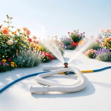 خرطوم تصريف مكيف الهواء للحديقة والعشب، خرطوم مدخل الغسالة العالمي، مرن وقابل للانحناء والضغط بدون تشوه، خرطوم تصريف ناعم ممتد للاستخدام المنزلي، ملحق خرطوم تجميع مياه التنقيط، يناسب صنابير بأقطار متعددة - A - مشاهدة 10