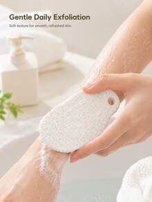 3D Body Exfoliating Bath Sponge, Shower Scrub Massage Sponge With Textured Surface, Portable Body Cleaning Brush For Arms, Legs, Back And Daily Bath Care, Bathroom, Home Spa, Travel, Gym Bag & Practical Gift, Shower Cap, African Net Sponge - Multicolor - View 7