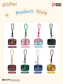 Harry Potter Girl's Mini Pouch For Keys And Earphones, Key Case Retro Bag Charm For Christmas Halloween Birthday Party Gift - Multicolor - View 8