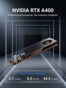 Nvidia RTX A400 4GB 專業顯卡 | CAD/平面設計建模 | 4K 多螢幕輸出 | 工業包裝工作站顯卡 - 查看 3