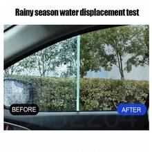Car Anti-Fog Rain Repellent Spray, Windshield Clear Vision, Anti-Rain Coating Agent, Window Mirror Defogger, Auto Glass Waterproof Spray Car Care Accessory - 100ml+sponge - View 3
