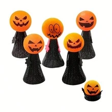 Halloween Pumpkin Jumping Elf Press-And-Pop Toy, Funny Novelty Toy For Students, Training Center Reward Gift - Multicolor - View 6
