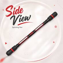 [Pen Spinning & Stress Relief]Metal Head Rotating Pen | Dual-Head Design, Balanced Weight, Super Smooth Feel | Creative Writing Tool + Fingertip Stress Relief Gadget | Durable Alloy Desktop Accessory | Office/Student Daily Essential | Creative Gift For Colleagues/Classmates - Pink - View 4