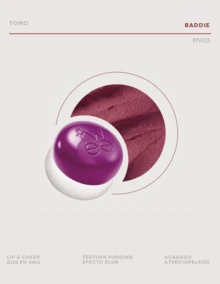 FWEE LIP&CHEEK BLURRY PUDDING POT BADDIE - Lilac Dream - Ver 3