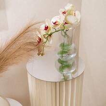 1pc/Set Ivory Cardboard Base, Foldable Cardboard Roman Column, Floor Display Column, DIY Base Box With Round Top Shelf, Suitable For Birthday, Floral, Gift, Wedding Decoration, Home, Room, Graduation, Party, Bachelor Party - Multicolor - View 6