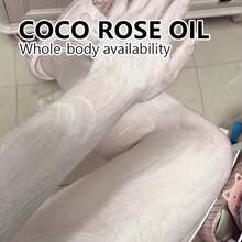 Coconut Oil Body Scrub With Coco Rose, Exfoliating & Moisturizing Body Polish, Softens Rough Dry Skin, Dead Skin Remover For Elbows Knees, 350g - Rose - View 9