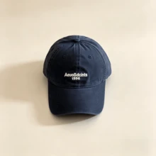 1pc Letter Embroidered Baseball Cap, Vintage Washed Cotton Adjustable Sun Hat, Unisex Casual Streetwear Style, Suitable For Outdoor Sports, Travel, Daily Wear - Multicolor - View 12