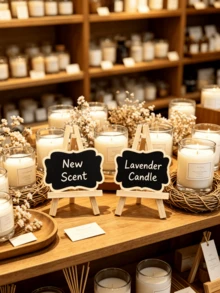 1pc/6pcs/12pcs Mini Wooden Blackboard With Easel, Erasable Desktop Chalkboard, Wedding Table Number Seat Card, Christmas Thanksgiving Party Tabletop Decor Sign - Blackboard With Stand - View 6