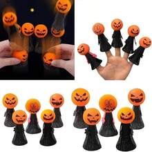 Halloween Pumpkin Jumping Elf Press-And-Pop Toy, Funny Novelty Toy For Students, Training Center Reward Gift - Multicolor - View 2